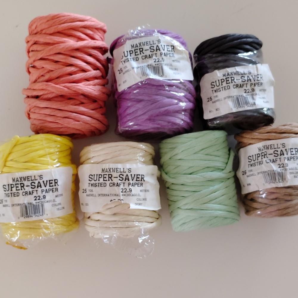 Twisted Craft Paper Bundle of 7